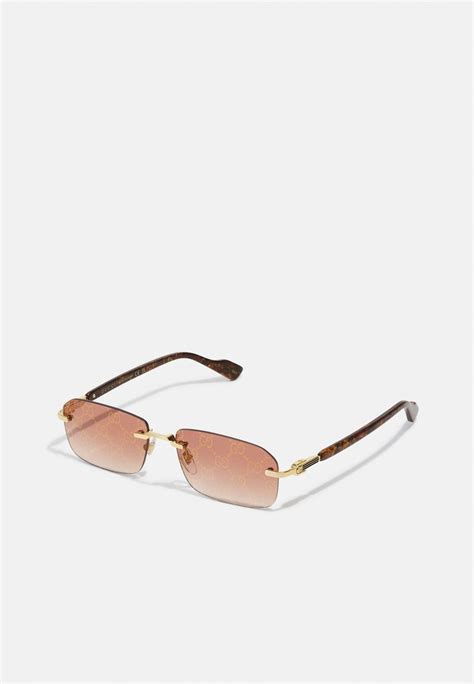 gucci zonnebril dames|gucci rimless sunglasses women.